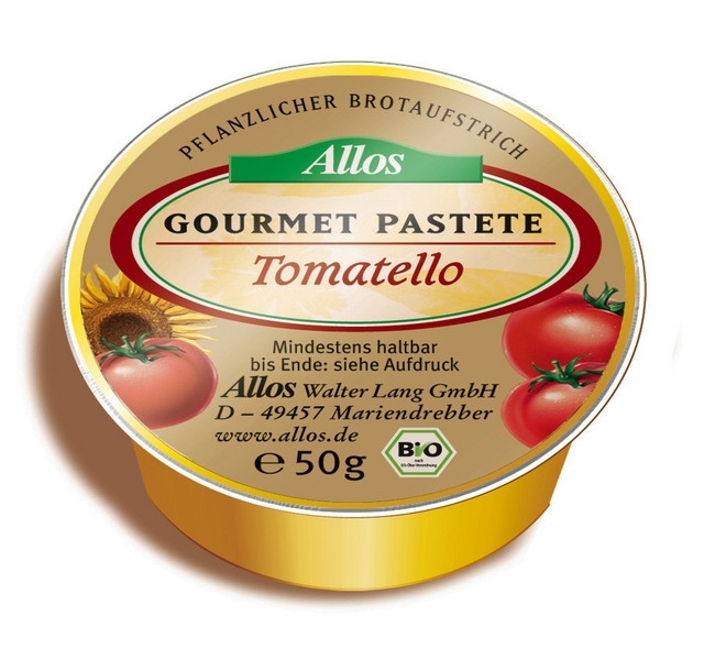 Pate vegetal tomate 50g - ALLOS