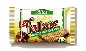 Napolitane crema ciocolata alune Fellow 40g - ALLOS