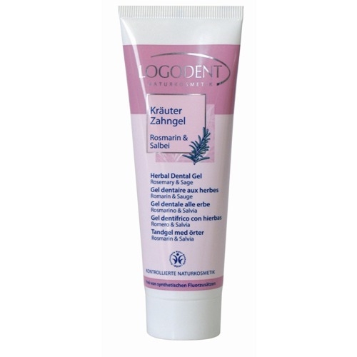 Gel dinti rozmarin salvie Logodent 75ml - LOGONA