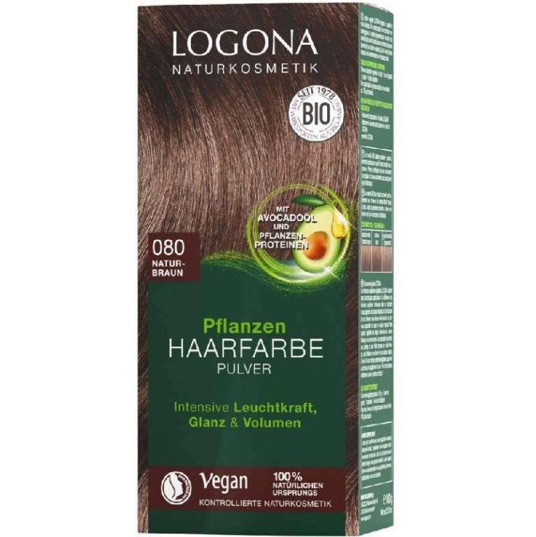 Vopsea par saten natural 080 100g - LOGONA