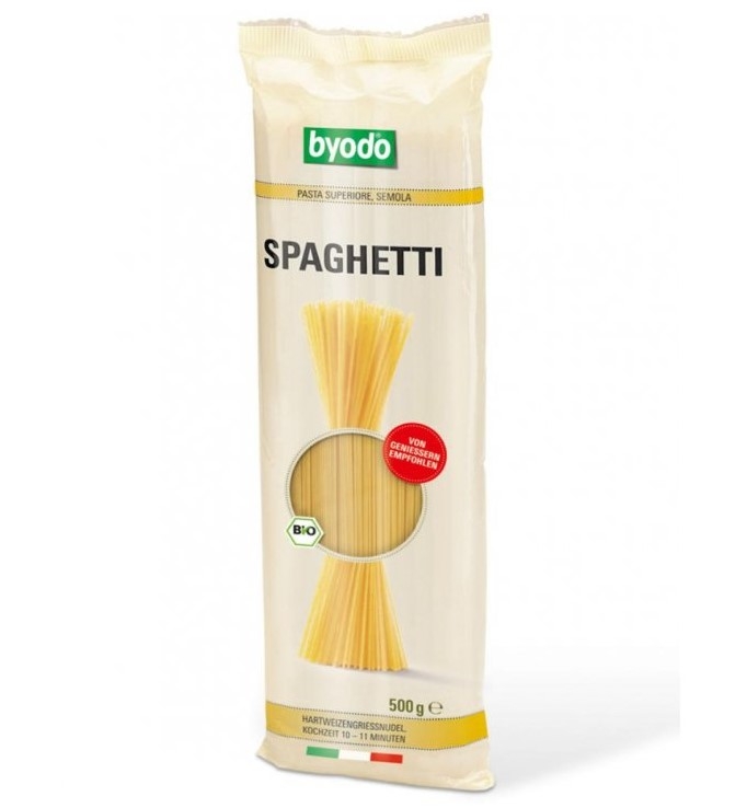 Paste spaghete grau semola 500g - BYODO