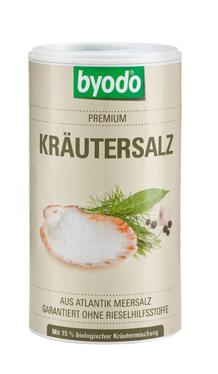 Solnita sare mare verdeturi eco 125g - BYODO