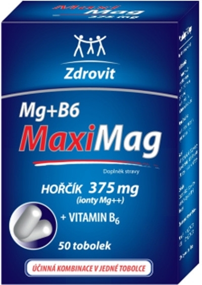 MaxiMag magneziu ionic 375mg 50cps - NATUR PRODUKT