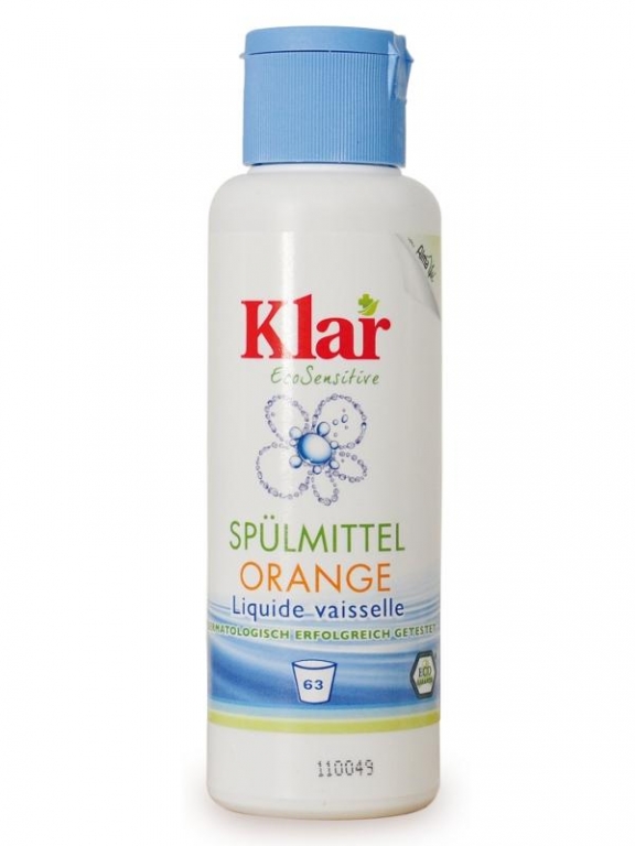 Detergent lichid vase portocale {m} 125ml - KLAR