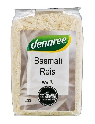 Orez basmati integral India eco 500g - DENNREE