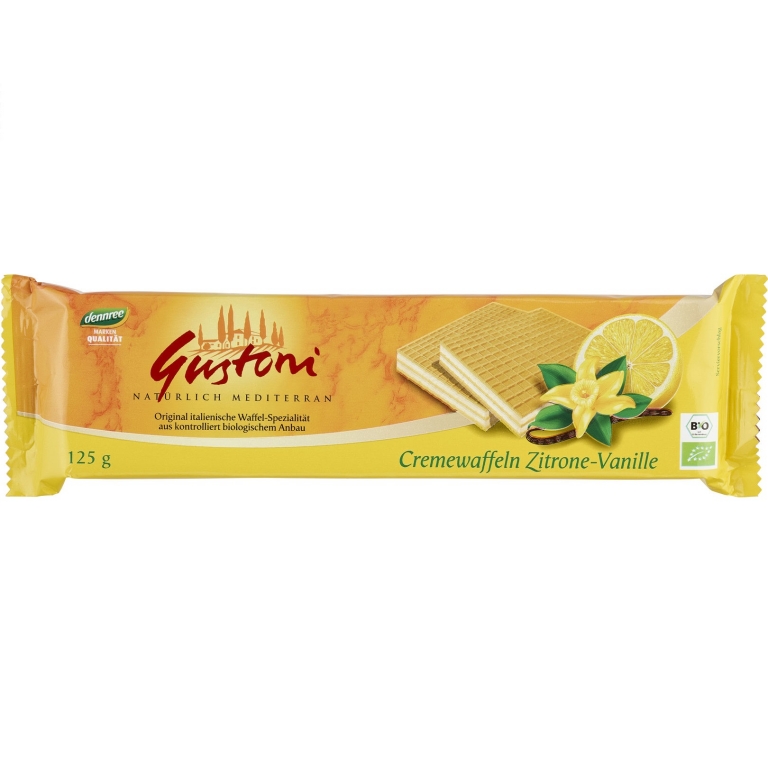 Napolitane lamaie vanilie eco 125g - GUSTONI