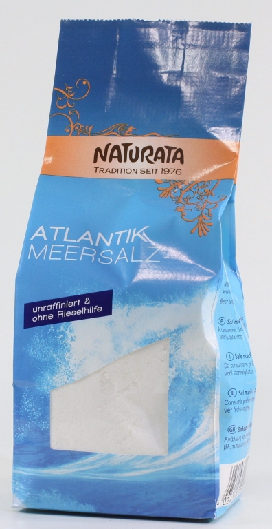 Sare mare fina Atlantic 500g - NATURATA