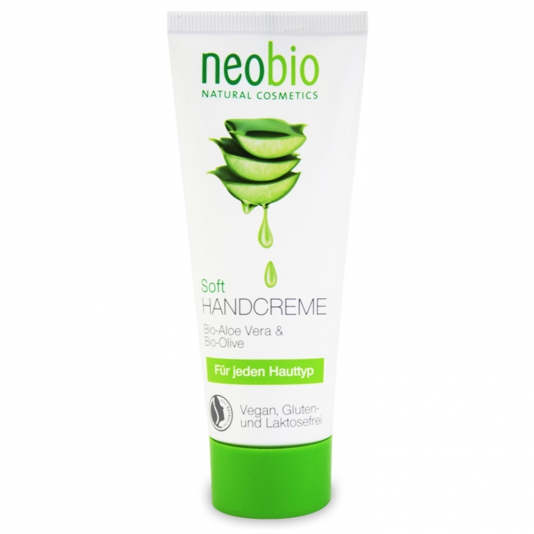 Crema maini aloe vera ulei masline 75ml - NEOBIO