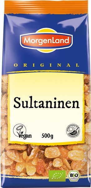 Stafide sultanine eco 500g - MORGENLAND