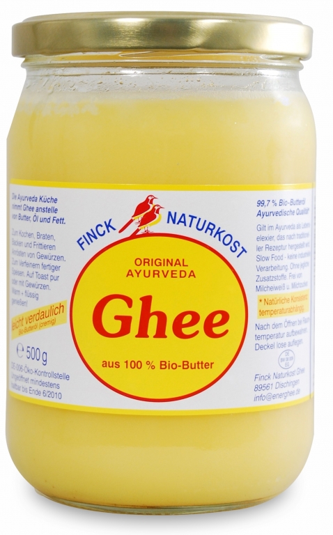 Unt ghee ayurvedic 500g - FINCK NATURKOST