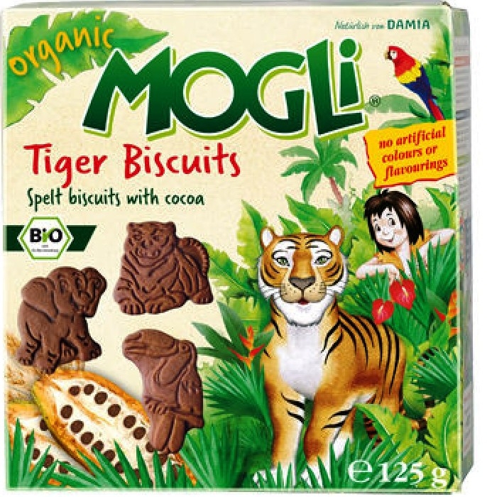 Biscuiti cacao tigru 125g - MOGLI