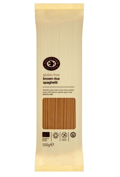 Paste spaghete orez brun 500g - DOVES FARM