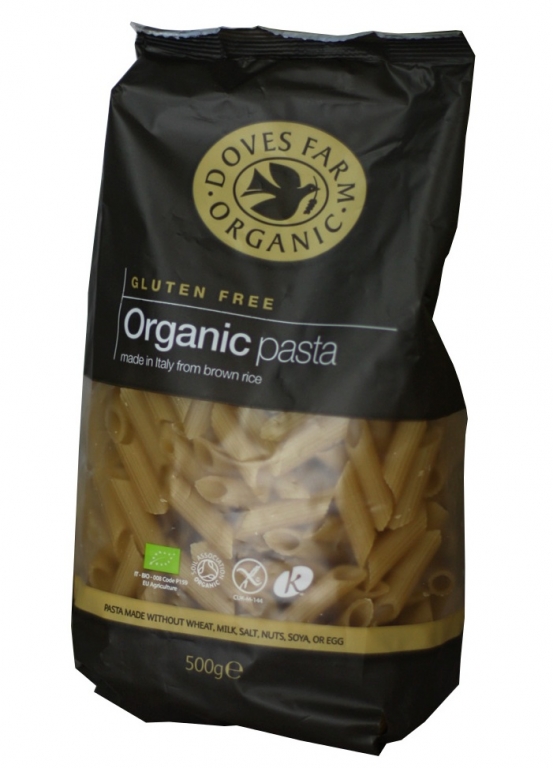 Paste penne orez brun eco 500g - DOVES FARM