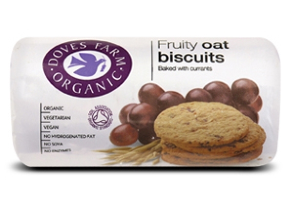 Biscuiti ovaz fructe eco 200g - DOVES FARM