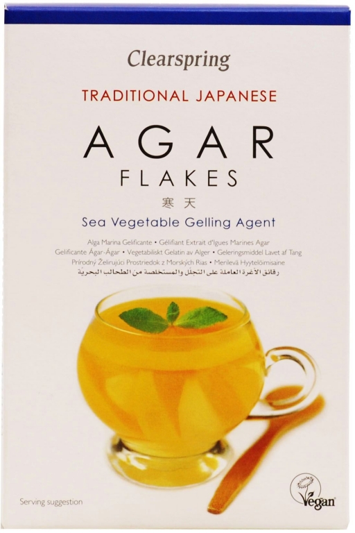 Agar agar japonez fulgi 28g - CLEARSPRING