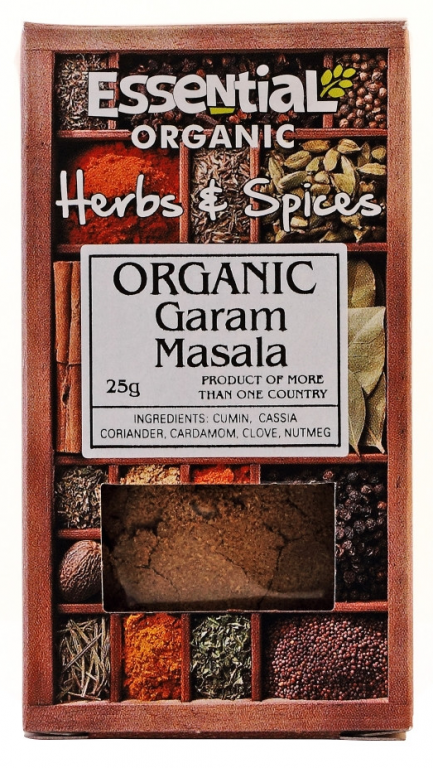 Condimente garam masala eco 25g - ESSENTIAL ORGANIC