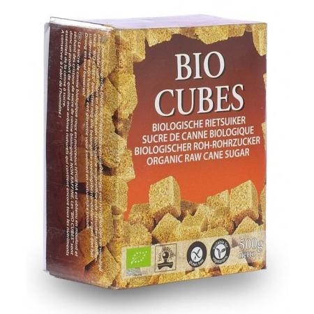 Zahar brun cubic trestie nerafinat raw eco 500g - HIGYENA