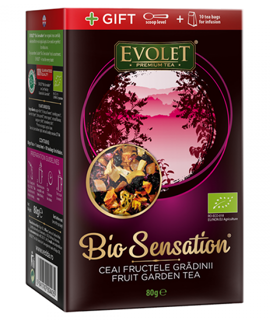 Ceai fructe gradina Bio Sensation 80g - EVOLET