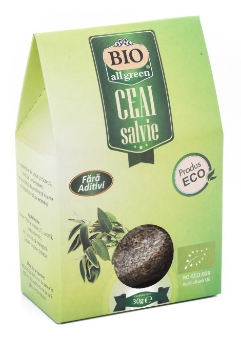 Ceai salvie bio 30g - BIO ALL GREEN