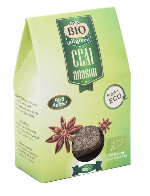 Ceai anason eco 60g - BIO ALL GREEN