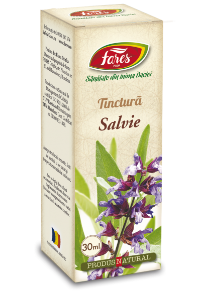 Tinctura salvie 30ml - FARES