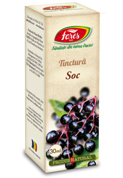 Tinctura soc fructe 30ml - FARES