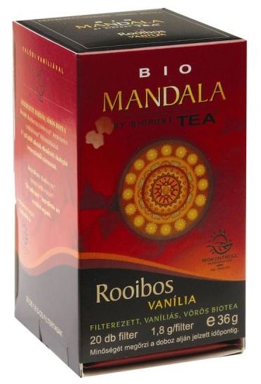 Ceai rooibos vanilie eco 20dz - MANDALA