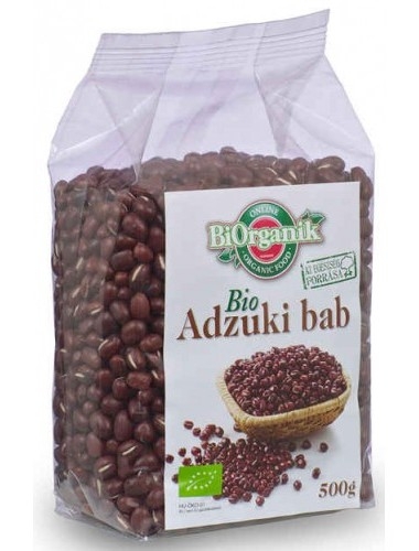 Fasole azuki boabe eco 500g - BIORGANIK