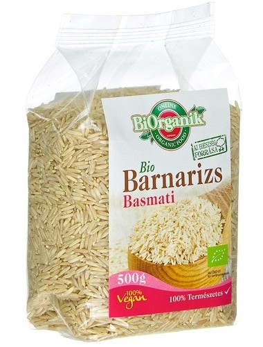 Orez basmati integral eco 500g - BIORGANIK