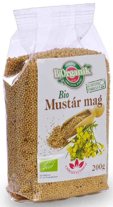 Condiment mustar boabe eco 200g - BIORGANIK