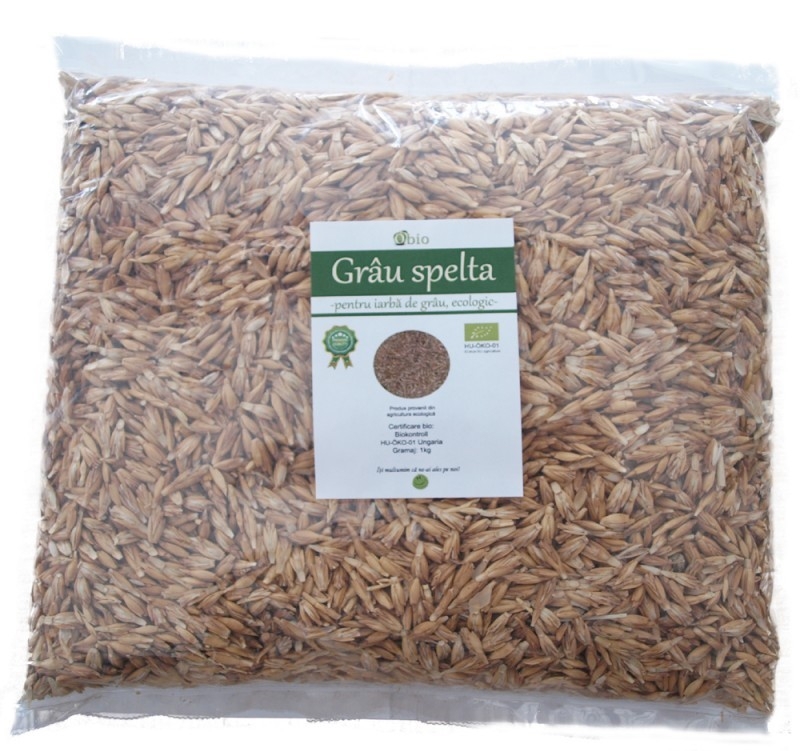 Spelta boabe pt iarba bio 1kg - OBIO