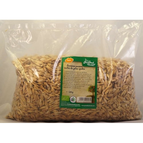 Spelta integrala boabe eco 1kg - PARADISUL VERDE