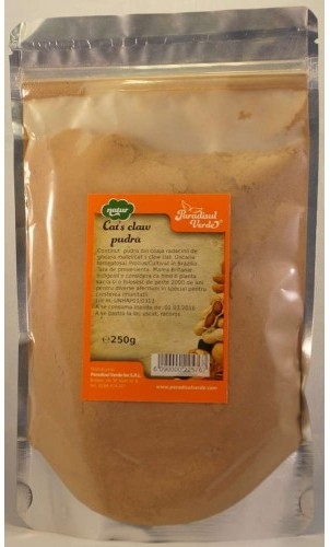 Pulbere cat`s claw natur 250g - PARADISUL VERDE