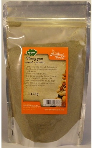 Pulbere horny goat weed ET natur 125g - PARADISUL VERDE