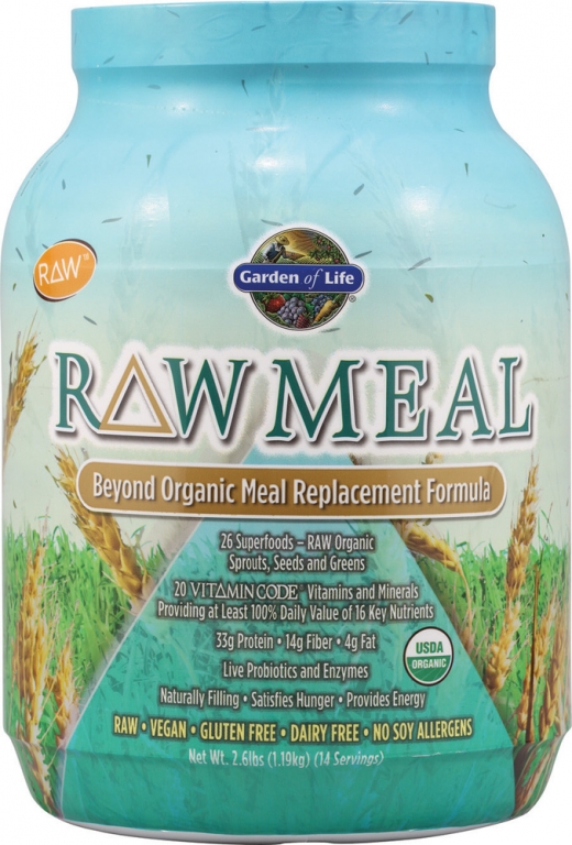 Raw meal natur eco 1190g - GARDEN OF LIFE