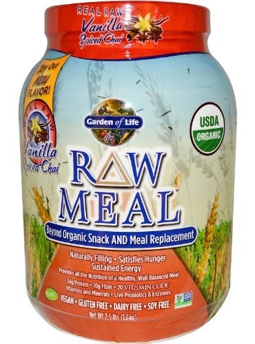 Raw meal vanilie chai eco 1115g - GARDEN OF LIFE