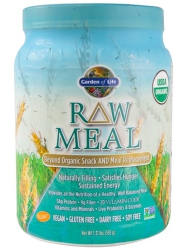 Raw meal natur eco 593g - GARDEN OF LIFE