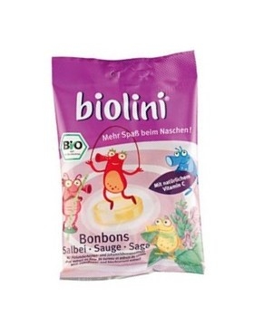 Bomboane salvie eco 75g - BIOLINI