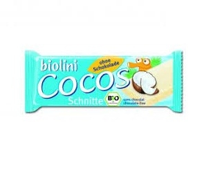 Baton cocos fara ciocolata 35g - BIOLINI