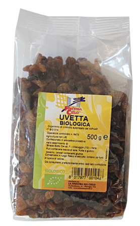 Stafide aurii eco 250g - LA FINESTRA SUL CIELO