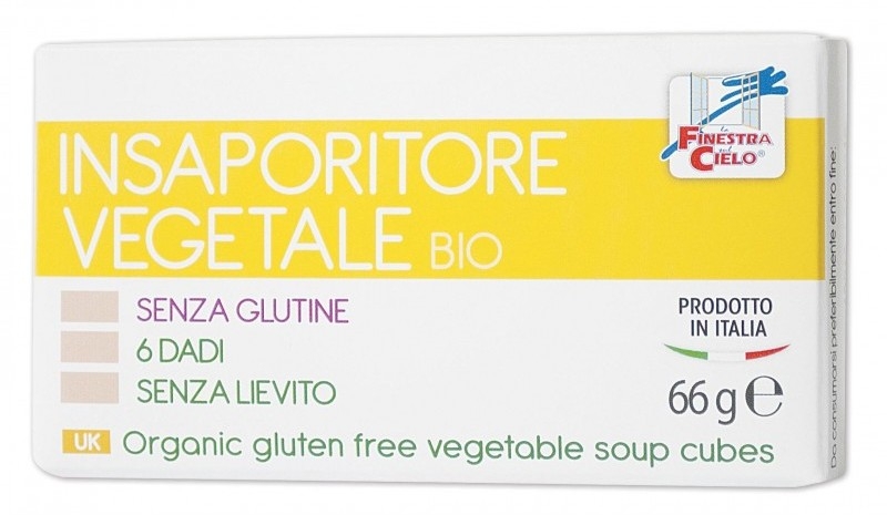 Cubulete supa vegetala fara gluten fara drojdie eco 6x11g - LA FINESTRA SUL CIELO