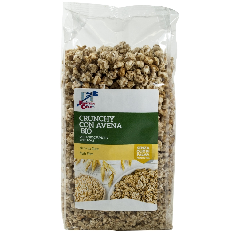 Musli crocant ovaz fara zahar eco 375g - LA FINESTRA SUL CIELO