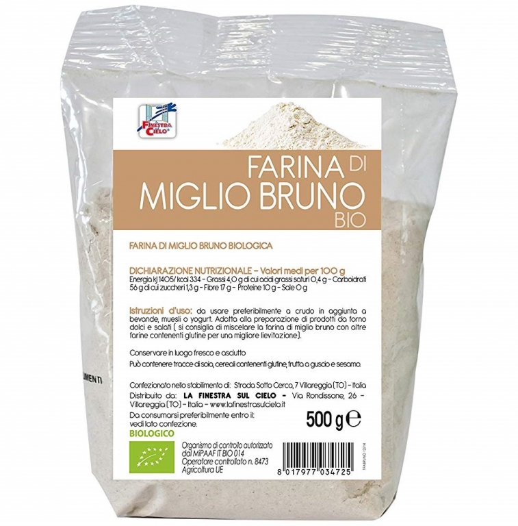 Faina mei brun eco 500g - LA FINESTRA SUL CIELO