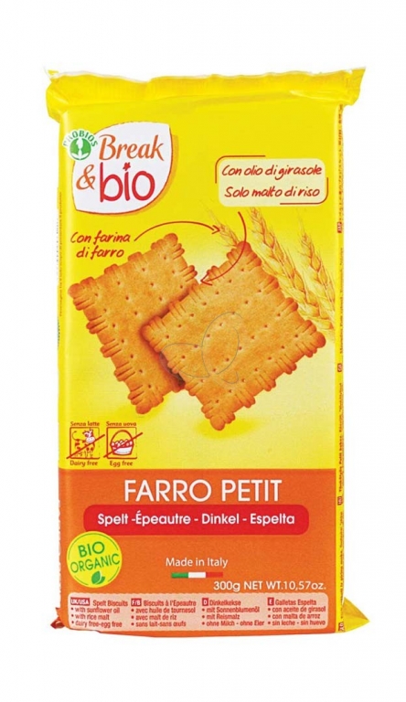 Biscuiti petit spelta fara zahar fara lapte eco 300g - PROBIOS