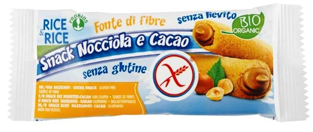 Rulouri crocante orez crema alune cacao eco 25g - PROBIOS