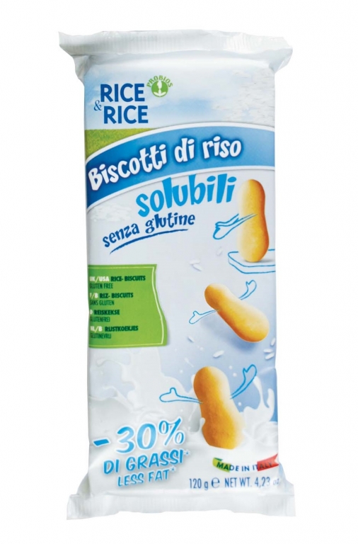 Biscuiti solubili orez fara lapte fara gluten eco 120g - PROBIOS