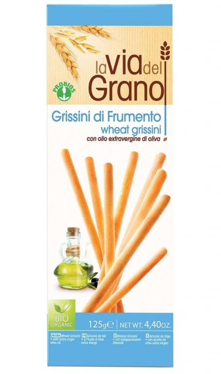 Grisine grau ulei masline eco 125g - PROBIOS