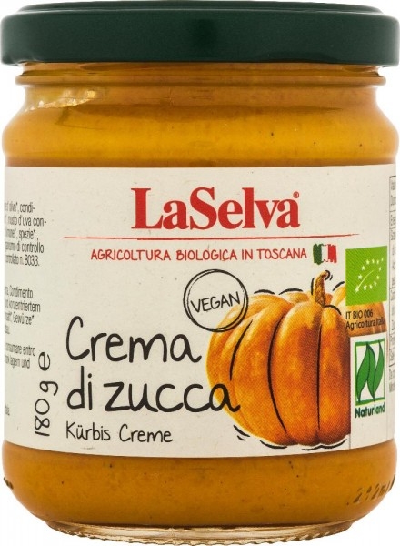 Crema tartinabila dovleac 180g - LA SELVA