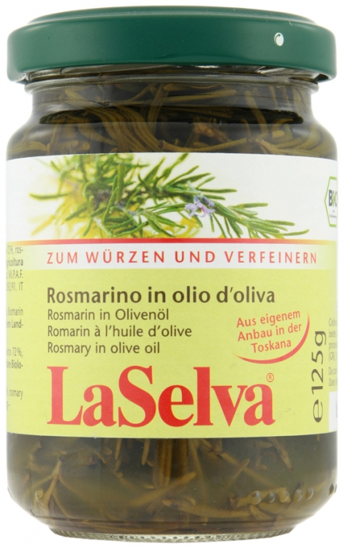 Conserva rozmarin in ulei masline 125g - LA SELVA