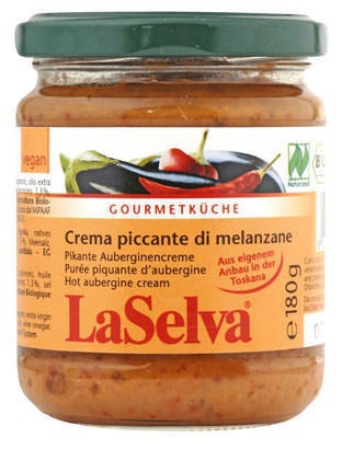 Crema tartinabila picanta vinete 180g - LA SELVA